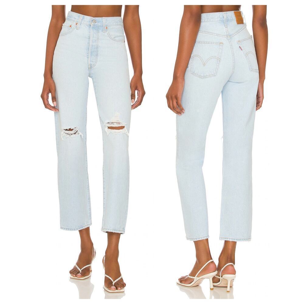 NEW Levi's Premium Ribcage Straight Ankle Women's Jeans Size 27